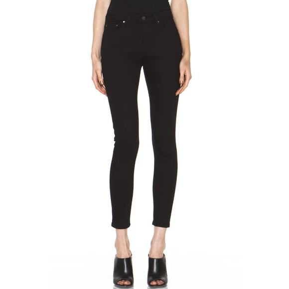 Acne Studios Skin 5 Skinny Jean in Supertime Black - Picture 2 of 11